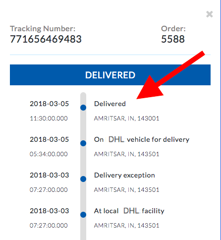 dhl tracking mexico